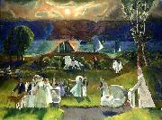 George Wesley Bellows Summer Fantasy Germany oil painting artist